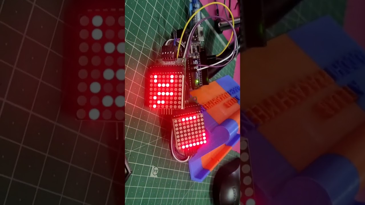 Figure 4: Working Model Setup, Scientific Diagram & Project Prototype for Dot Matrix Pin Art Screen Surface Relief Impression