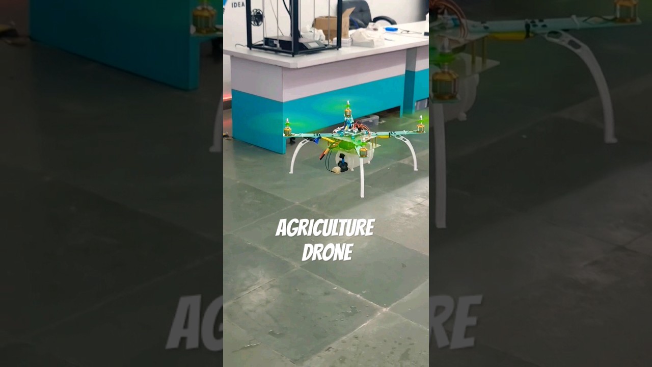 Figure 1: Working Model Setup, Scientific Diagram & Project Prototype for Drone Pesticide Sprayer Working Model