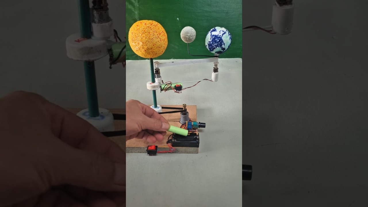 Figure 3: Working Model Setup, Scientific Diagram & Project Prototype for Earth Obliquity And Solstice Equinox Illuminated Globe