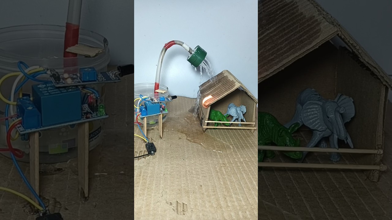 Figure 3: Working Model Setup, Scientific Diagram & Project Prototype for Electric Fuse Working Model