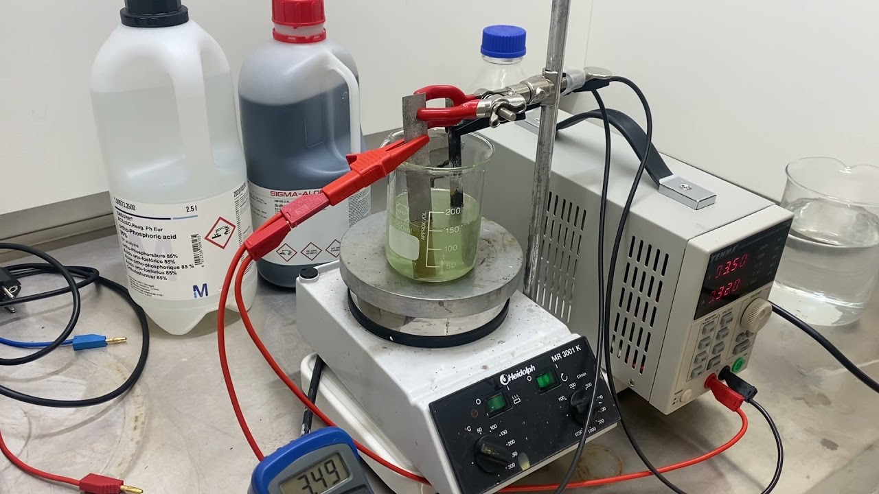 Figure 2: Working Model Setup, Scientific Diagram & Project Prototype for Electro Polishing Stainless Steel Electrolyte Bath Model