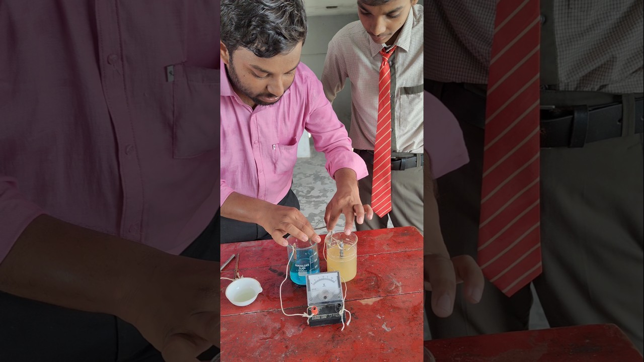 Figure 1: Working Model Setup, Scientific Diagram & Project Prototype for Electrochemical Cell Daniel Cell Working Model