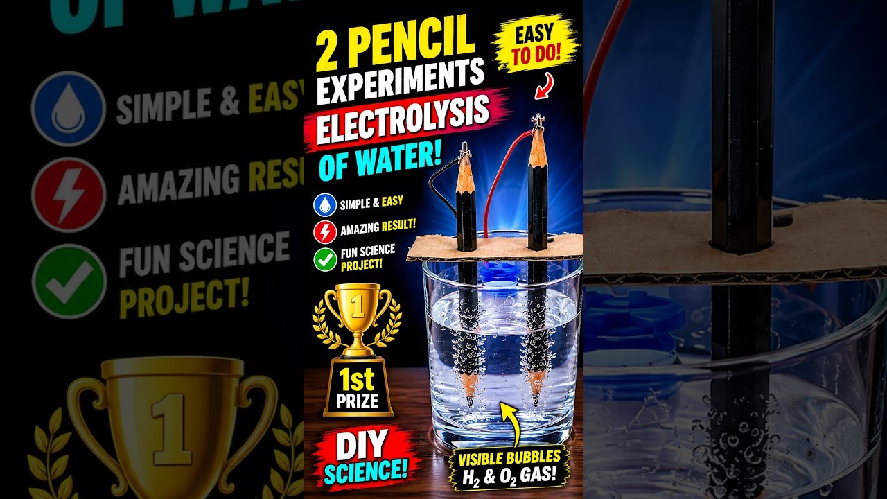 Figure 2: Working Model Setup, Scientific Diagram & Project Prototype for Electrolysis Of Water Working Model