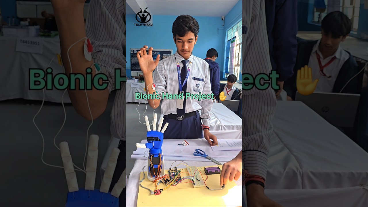 Figure 4: Working Model Setup, Scientific Diagram & Project Prototype for Electromyogram Emg Biceps Muscle Contract Meter Model