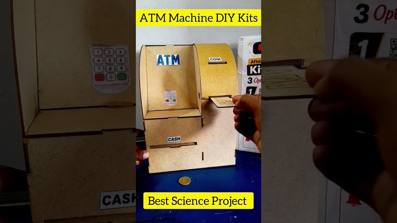 Figure 1: Working Model Setup, Scientific Diagram & Project Prototype for Electronic Token Display Bank Queue Management Model