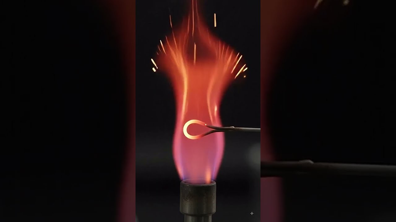 Figure 1: Working Model Setup, Scientific Diagram & Project Prototype for Flame Color Spectroscopy Alkali Metal Salts Display