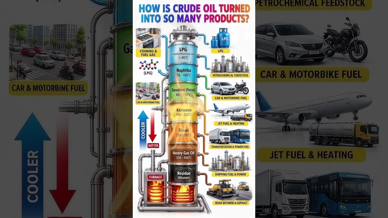 Figure 3: Working Model Setup, Scientific Diagram & Project Prototype for Fractional Distillation Of Crude Oil Working Model
