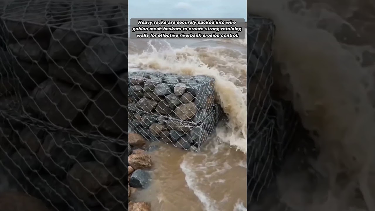 Figure 1: Working Model Setup, Scientific Diagram & Project Prototype for Gabion Wire Rock Gully Plug Erosion Control Model