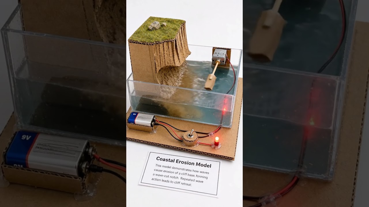 Figure 3: Working Model Setup, Scientific Diagram & Project Prototype for Gabion Wire Rock Gully Plug Erosion Control Model