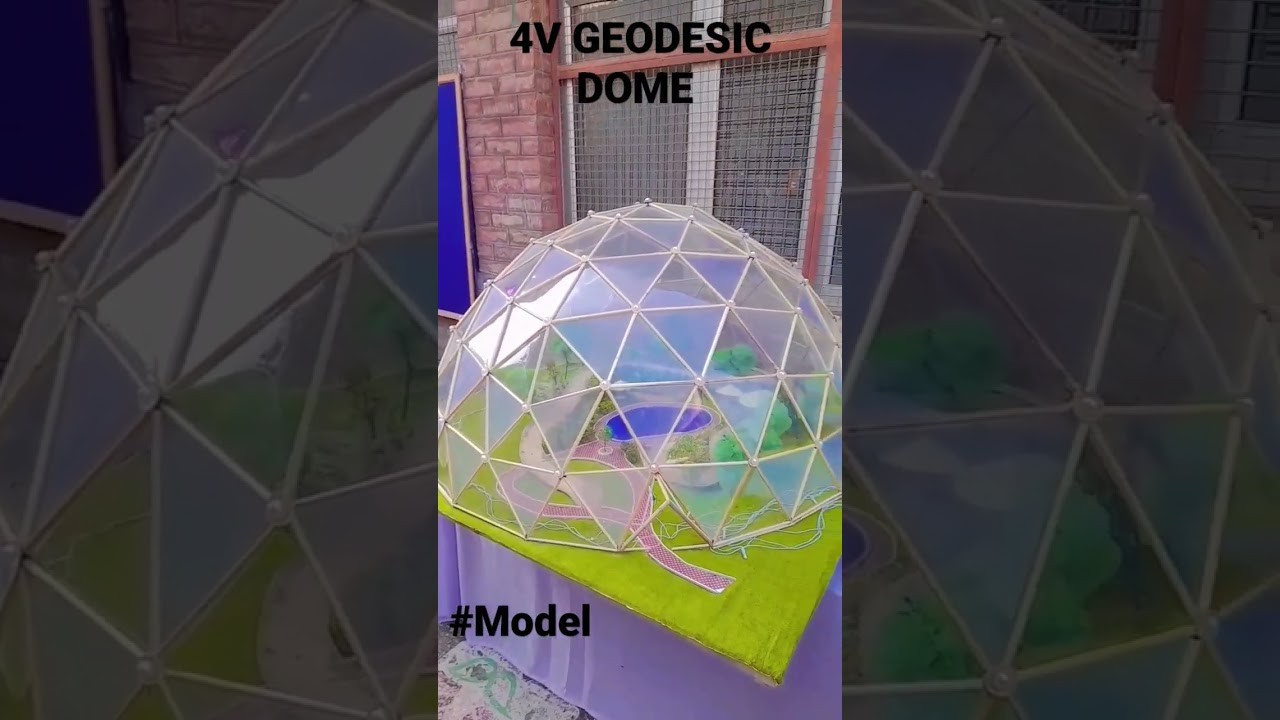 Figure 3: Working Model Setup, Scientific Diagram & Project Prototype for Geodesic Dome Icosahedral Strut Node Assembly Model