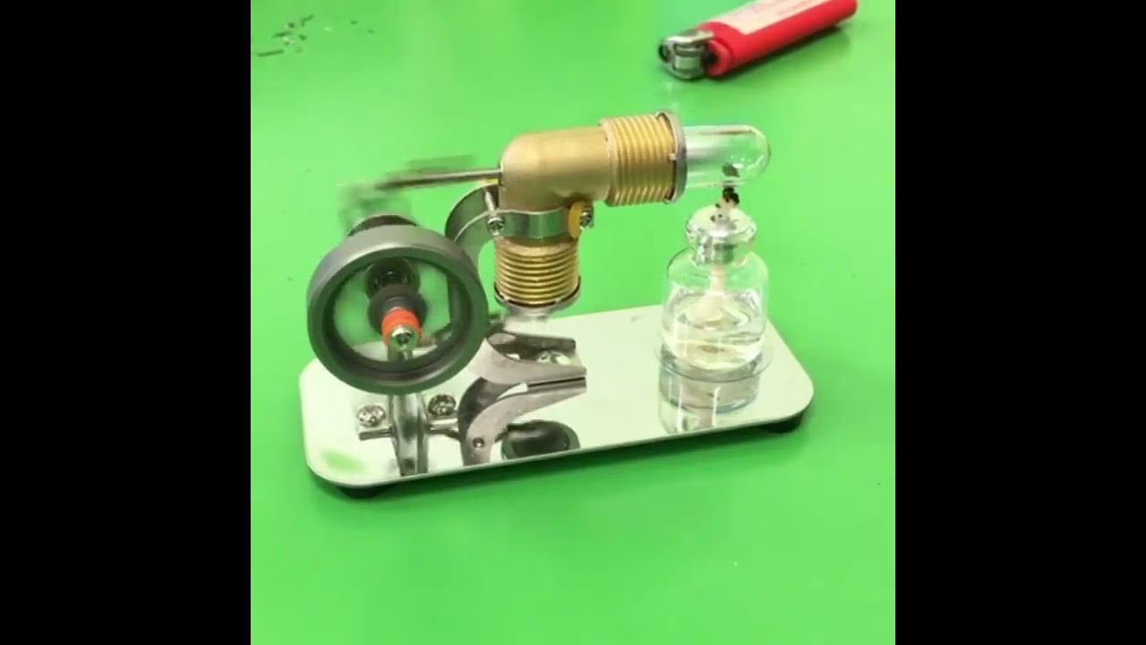 Figure 1: Working Model Setup, Scientific Diagram & Project Prototype for Heat Engine Working Model Carnot Cycle