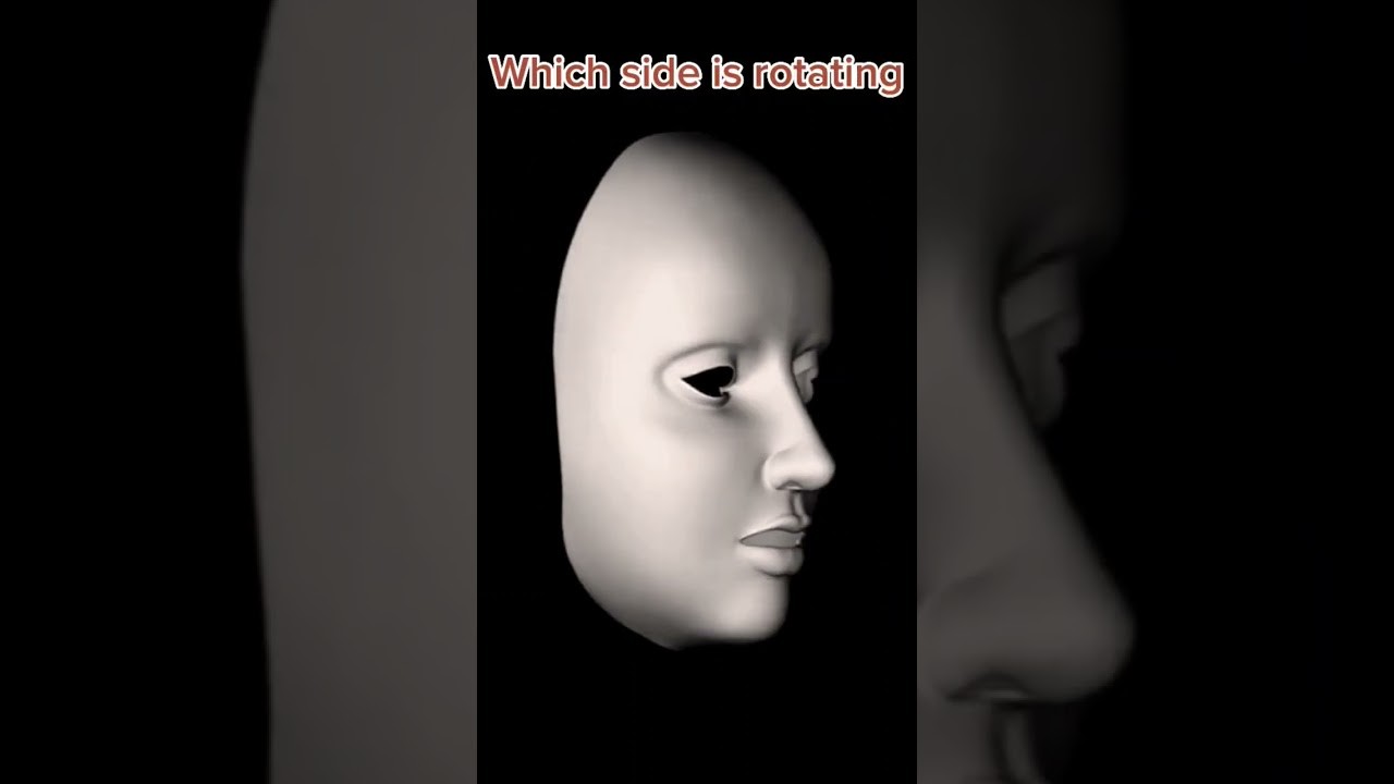 Figure 1: Working Model Setup, Scientific Diagram & Project Prototype for Hollow Face Einstein Convex Concave Mask Illusion