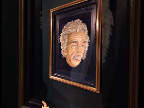 Figure 2: Working Model Setup, Scientific Diagram & Project Prototype for Hollow Face Einstein Convex Concave Mask Illusion