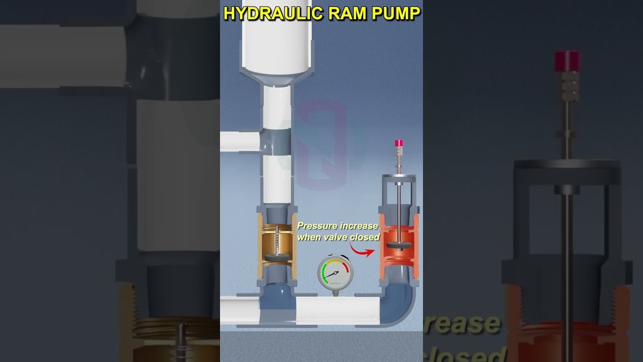 Figure 4: Working Model Setup, Scientific Diagram & Project Prototype for Hydraulic Ram Pump Water Hammer Lifter Model