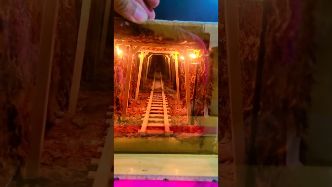 Figure 4: Working Model Setup, Scientific Diagram & Project Prototype for Infinity Mirror Depth Illusion Tunnel Model