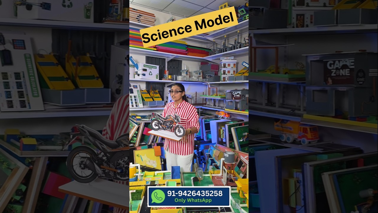 Figure 3: Working Model Setup, Scientific Diagram & Project Prototype for Inspire Award Manak Working Model Ideas