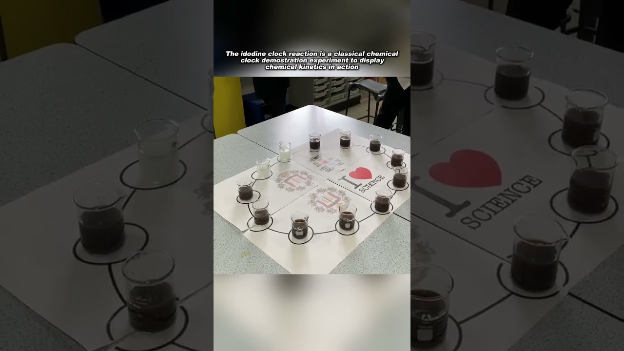 Figure 1: Working Model Setup, Scientific Diagram & Project Prototype for Iodine Clock Reaction Chemical Kinetics Timer Model
