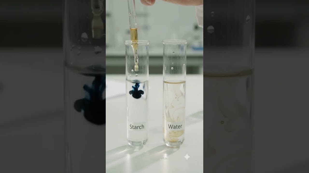 Figure 4: Working Model Setup, Scientific Diagram & Project Prototype for Iodine Test Amylose Starch Helical Inclusion Model