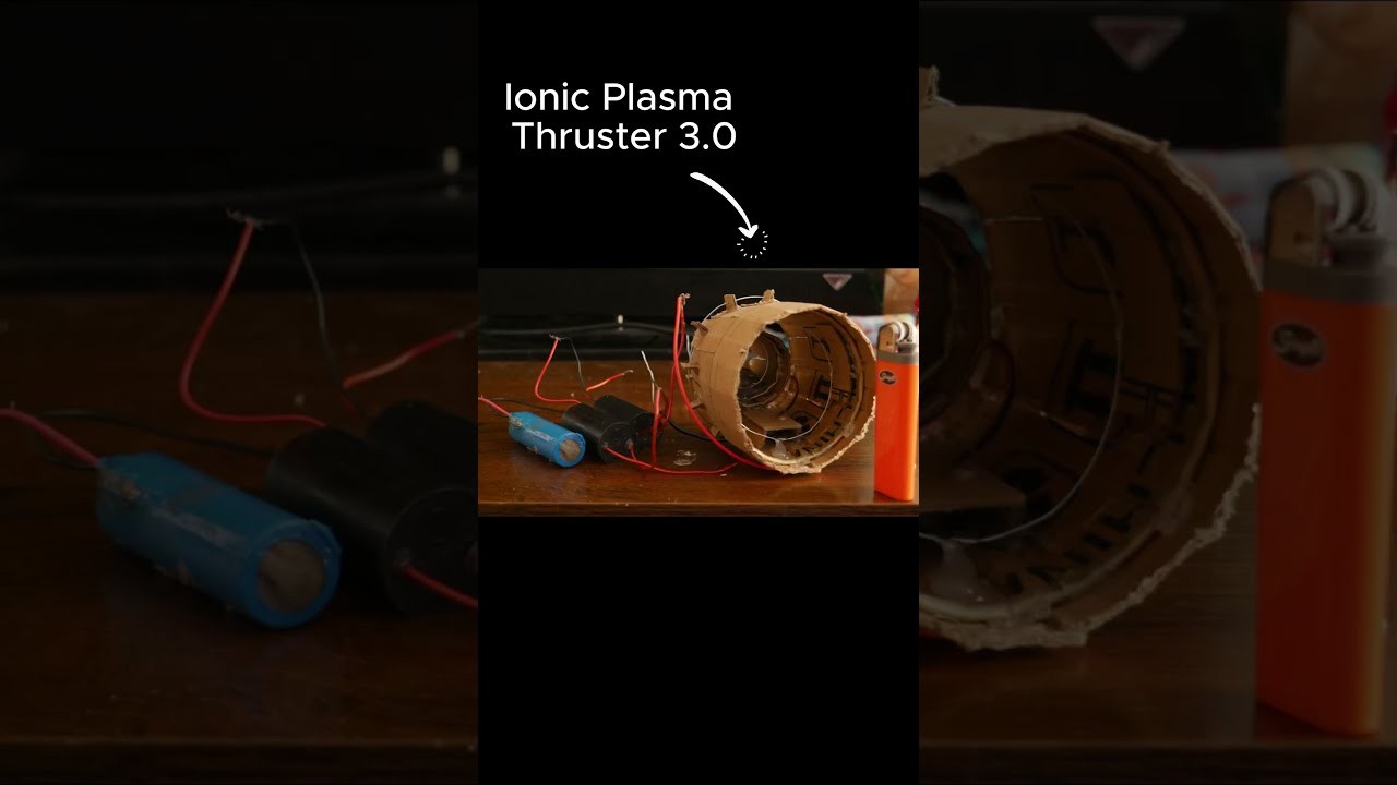 Figure 2: Working Model Setup, Scientific Diagram & Project Prototype for Ionocraft Asymmetric Capacitor Lifter Thrust Model