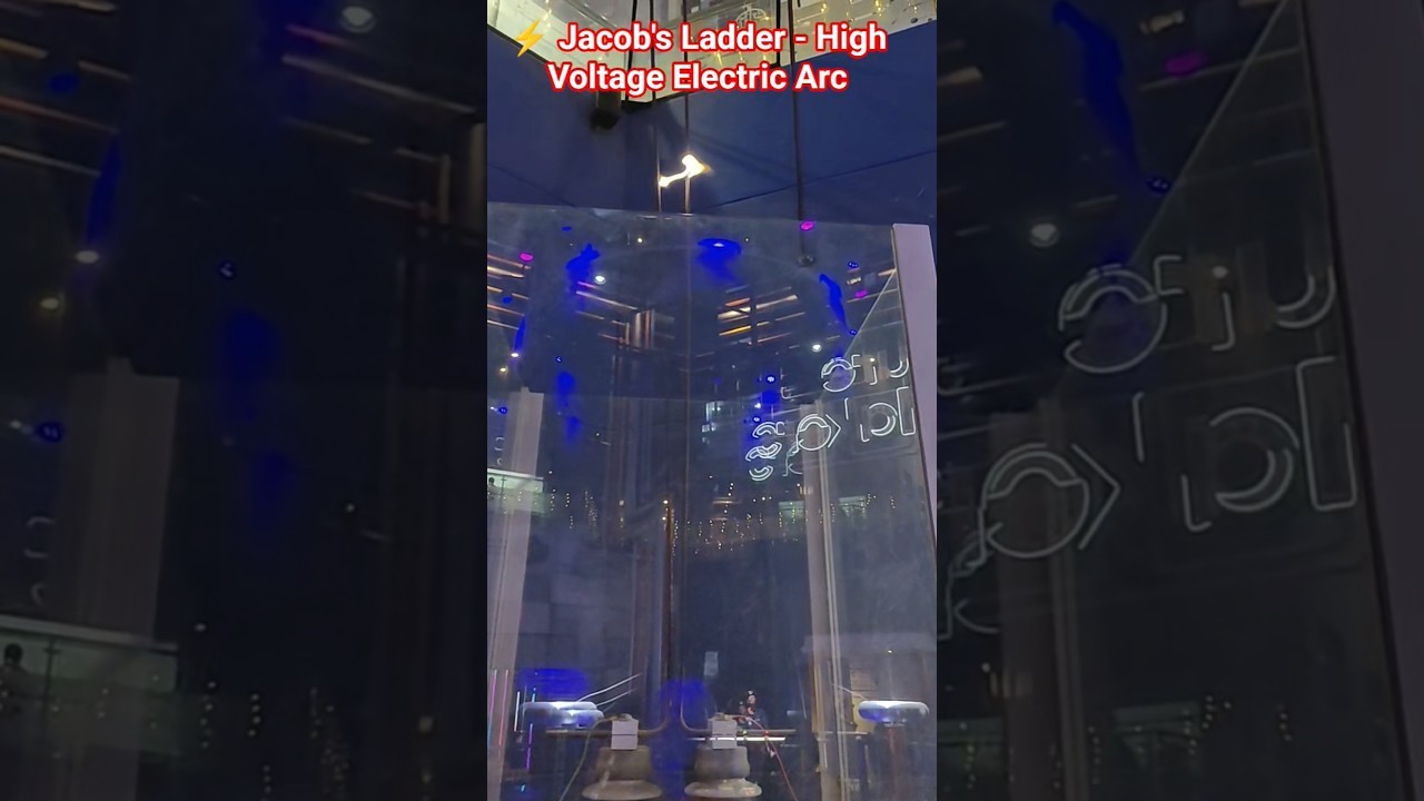 Figure 2: Working Model Setup, Scientific Diagram & Project Prototype for Jacobs Ladder Traveling High Voltage Plasma Arc Model