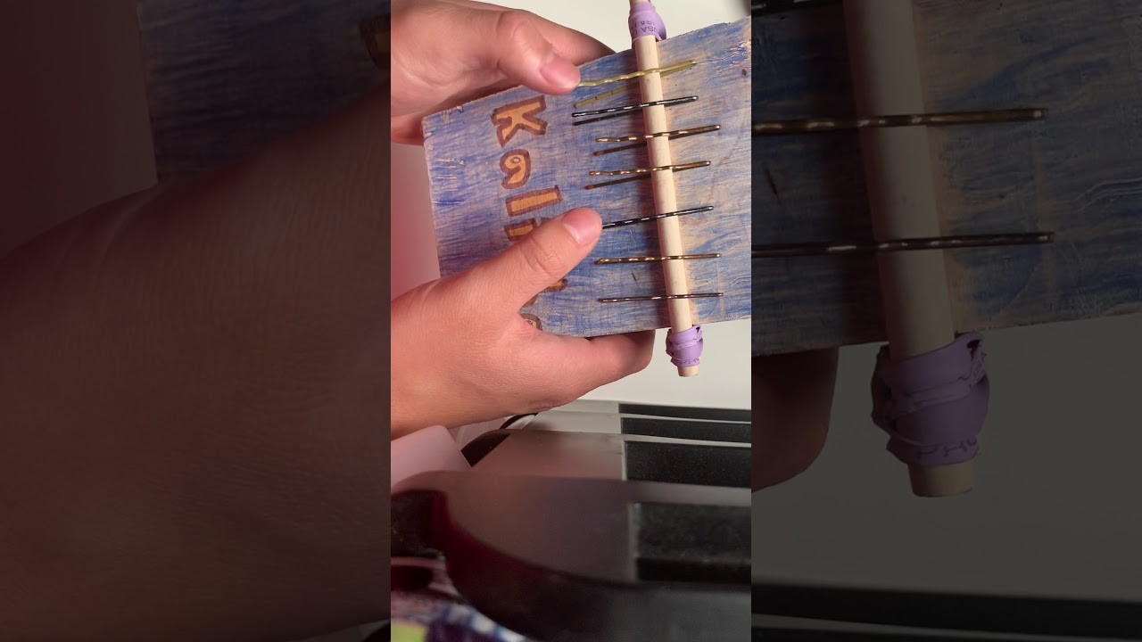 Figure 1: Working Model Setup, Scientific Diagram & Project Prototype for Kalimba Thumb Piano Tempered Steel Tines Resonator Box