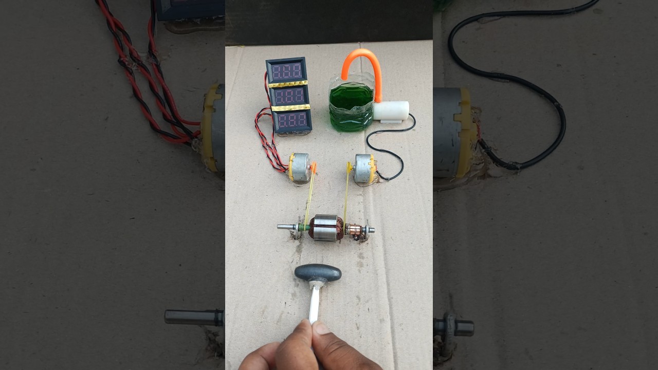 Figure 4: Working Model Setup, Scientific Diagram & Project Prototype for Kinetic Energy Backpack Linear Generator Model