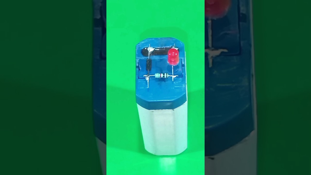 Figure 4: Working Model Setup, Scientific Diagram & Project Prototype for Lead Acid Accumulator Sulfuric Acid Charging Circuit Model