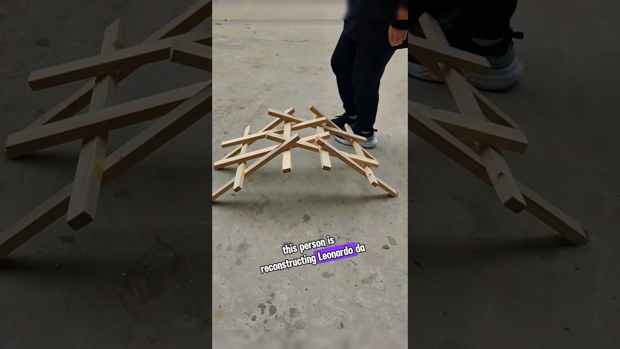 Figure 4: Working Model Setup, Scientific Diagram & Project Prototype for Leonardo Da Vinci Self Supporting Arch Bridge Dowels