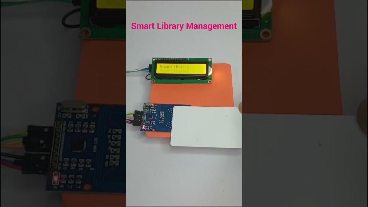 Figure 1: Working Model Setup, Scientific Diagram & Project Prototype for Library Book Theft Prevention RFID Security Gate Model