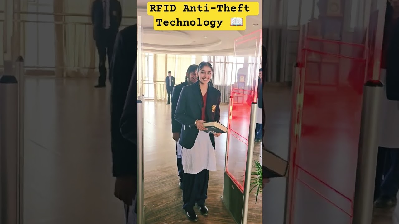 Figure 4: Working Model Setup, Scientific Diagram & Project Prototype for Library Book Theft Prevention RFID Security Gate Model