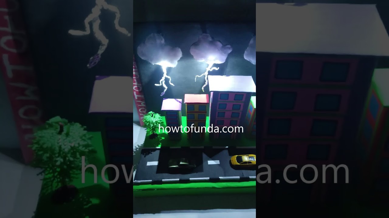 Figure 2: Working Model Setup, Scientific Diagram & Project Prototype for Lightning Strike Detector Am Radio Frequency Pulse Model