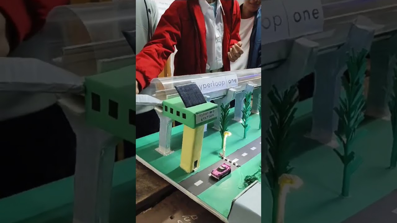 Figure 1: Working Model Setup, Scientific Diagram & Project Prototype for Linear Induction Motor Rail Propulsion Model