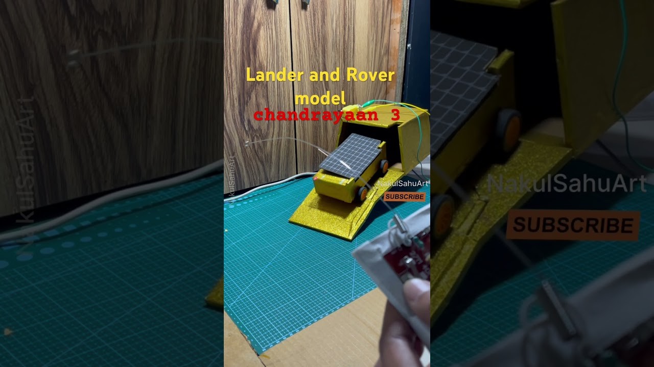 Figure 4: Working Model Setup, Scientific Diagram & Project Prototype for Lunar Lander Shock Absorbing Honeycomb Footpad Drop Rig