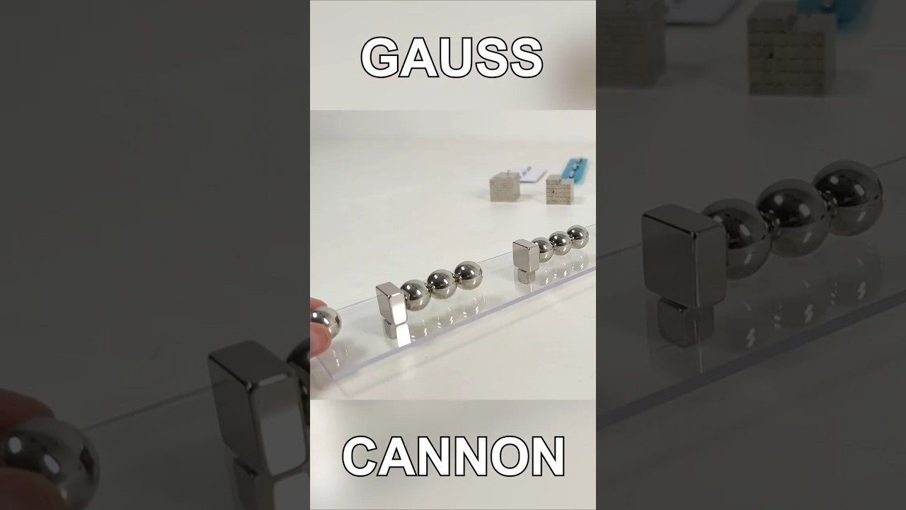 Figure 2: Working Model Setup, Scientific Diagram & Project Prototype for Magnetic Accelerator Gauss Rifle Working Model