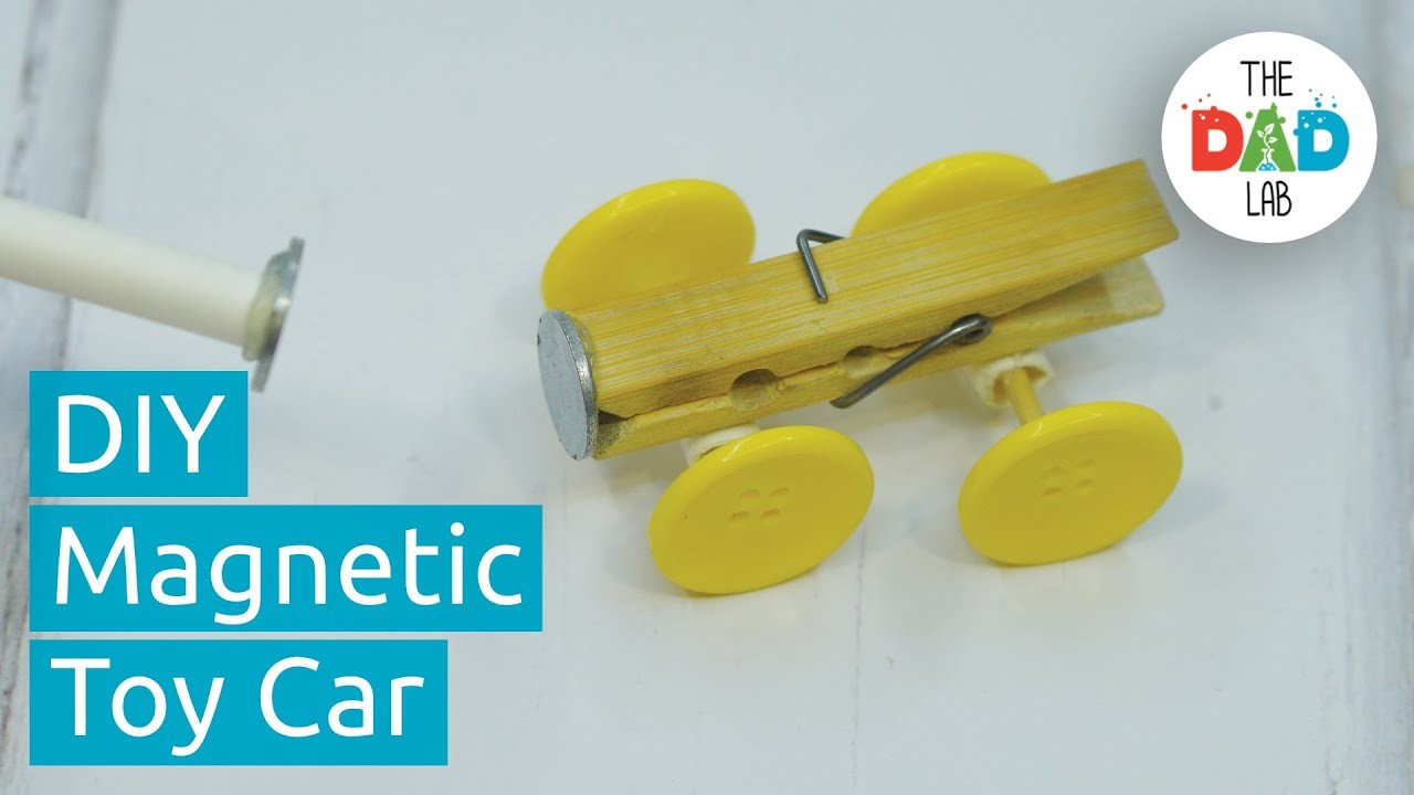Figure 4: Working Model Setup, Scientific Diagram & Project Prototype for Magnetic Car Working Model