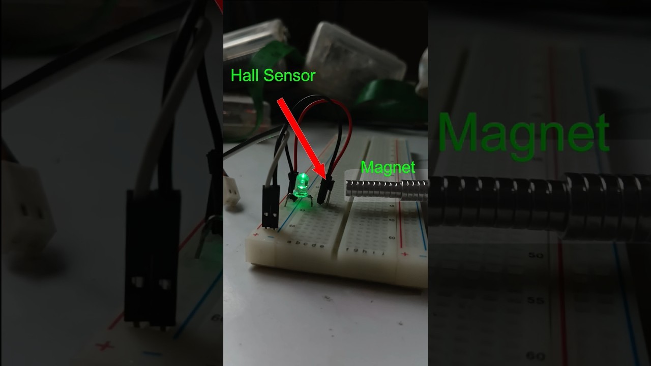 Figure 2: Working Model Setup, Scientific Diagram & Project Prototype for Magnetic Field Detector Hall Effect Linear Probe Model