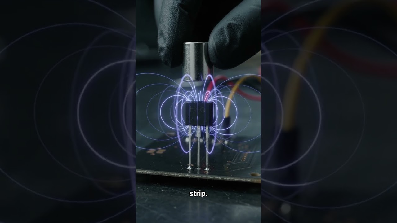 Figure 3: Working Model Setup, Scientific Diagram & Project Prototype for Magnetic Field Detector Hall Effect Linear Probe Model