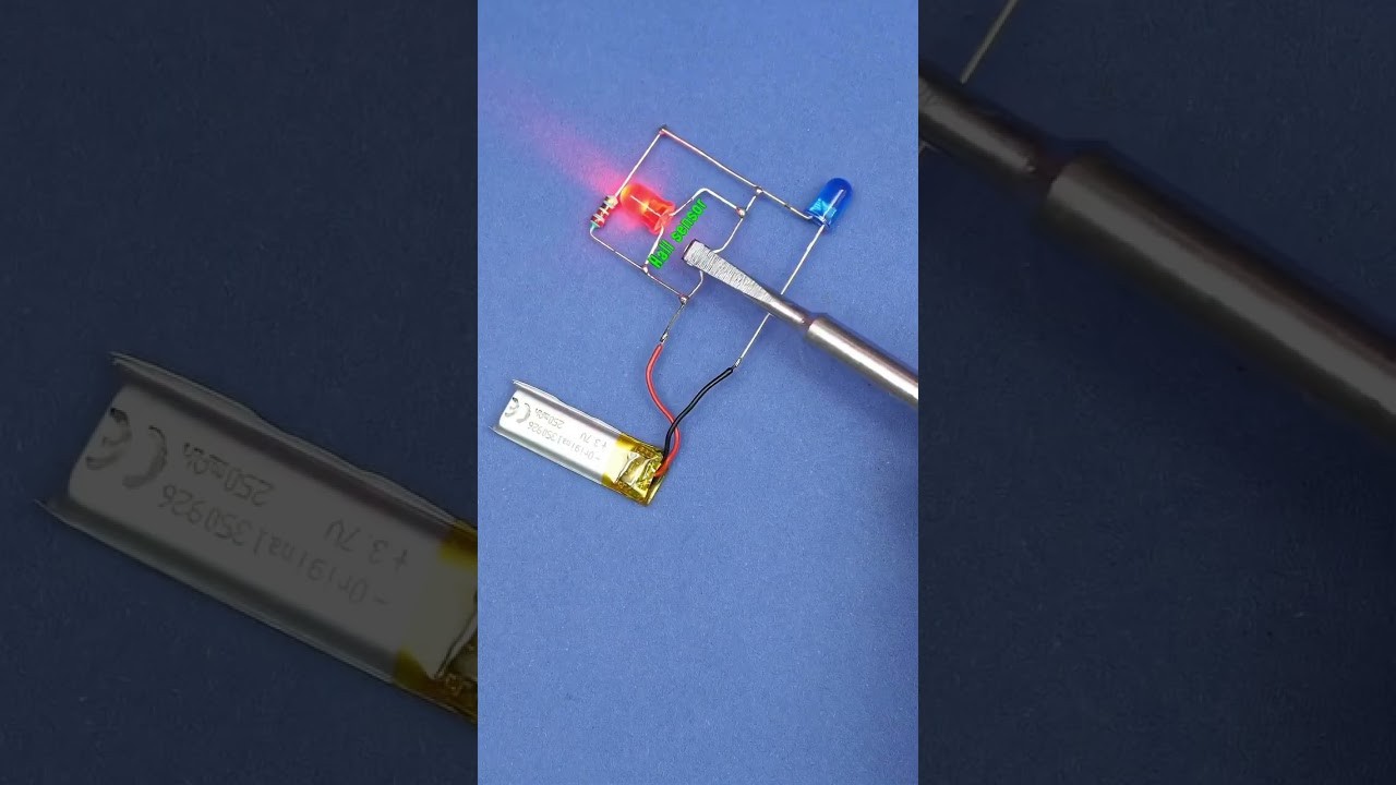 Figure 4: Working Model Setup, Scientific Diagram & Project Prototype for Magnetic Field Detector Hall Effect Linear Probe Model