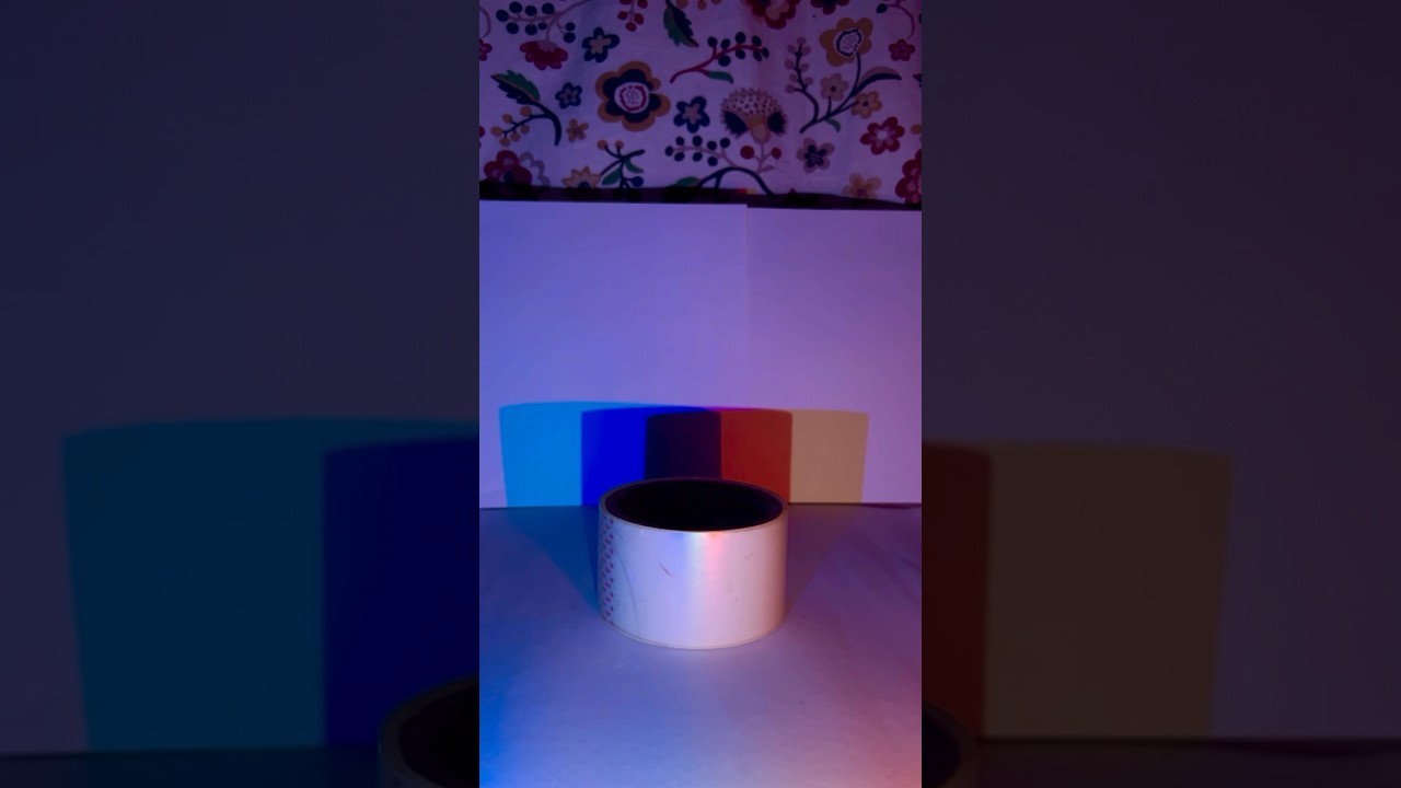 Figure 3: Working Model Setup, Scientific Diagram & Project Prototype for Maxwell Color Triangle Additive Rgb Mixing Box