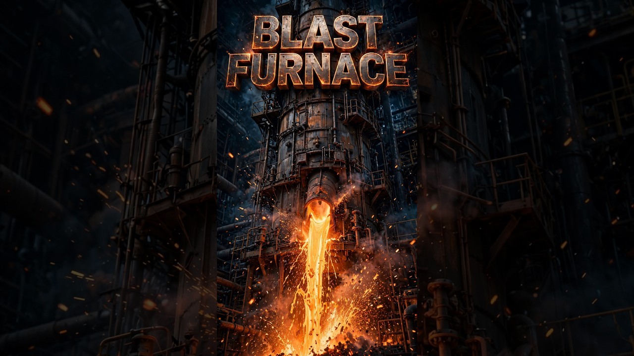 Figure 3: Working Model Setup, Scientific Diagram & Project Prototype for Metallurgy Blast Furnace Working Model