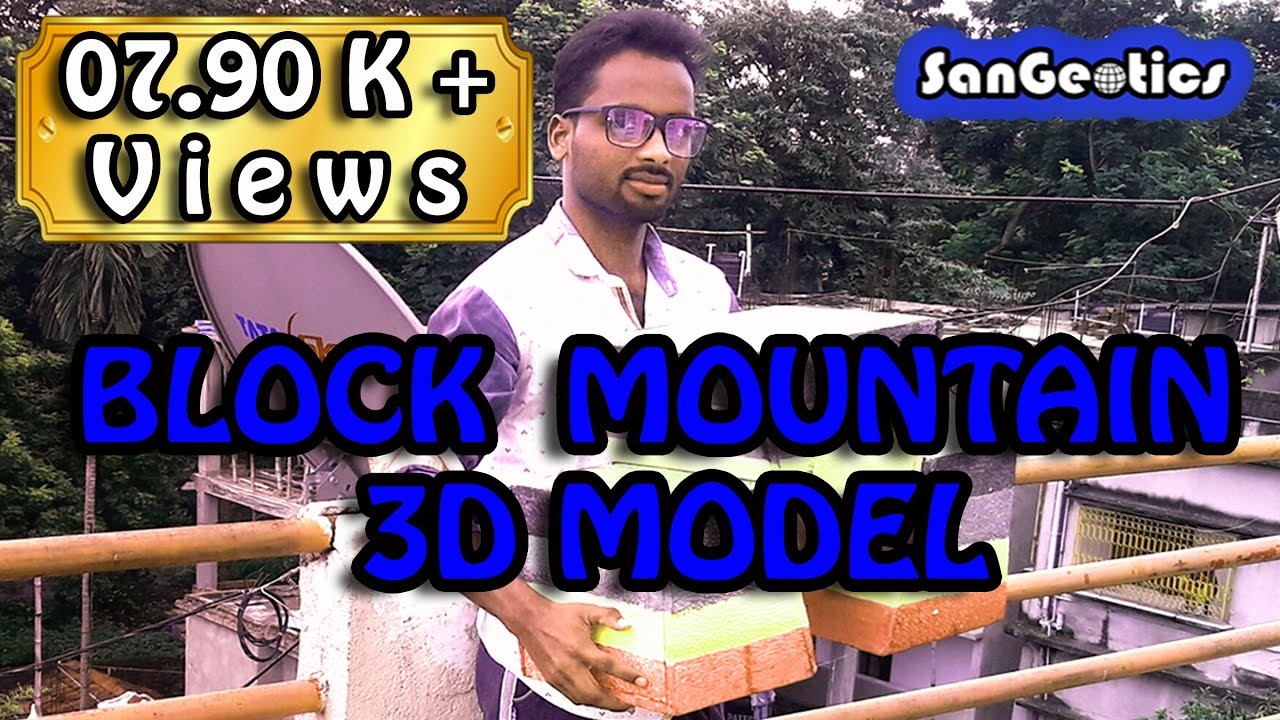 Figure 3: Working Model Setup, Scientific Diagram & Project Prototype for Normal And Reverse Fault Dip Slip Block Mountain Model