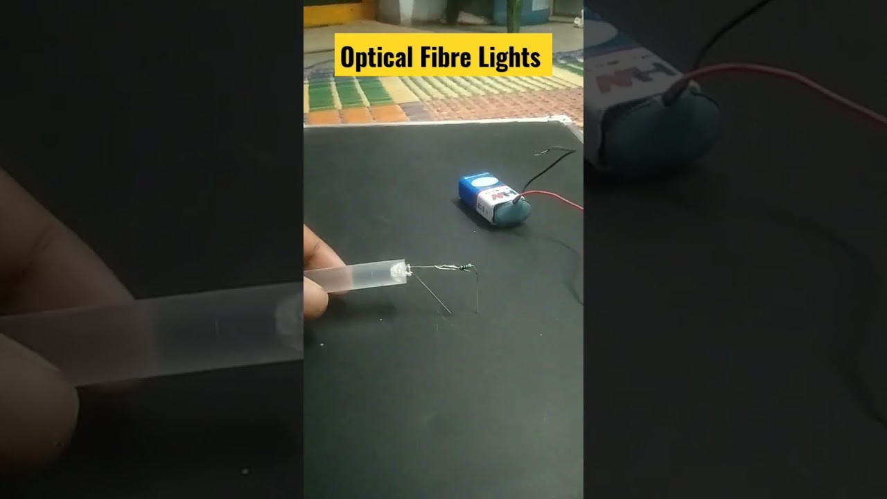Figure 1: Working Model Setup, Scientific Diagram & Project Prototype for Optical Fiber Communication Working Model With Audio Transmission