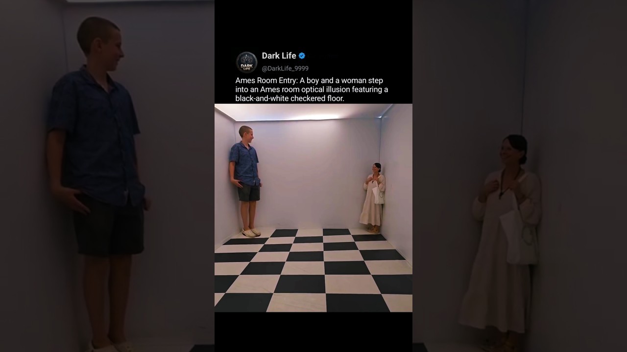 Figure 3: Working Model Setup, Scientific Diagram & Project Prototype for Optical Illusion Ames Distorted Room Peep Box Model
