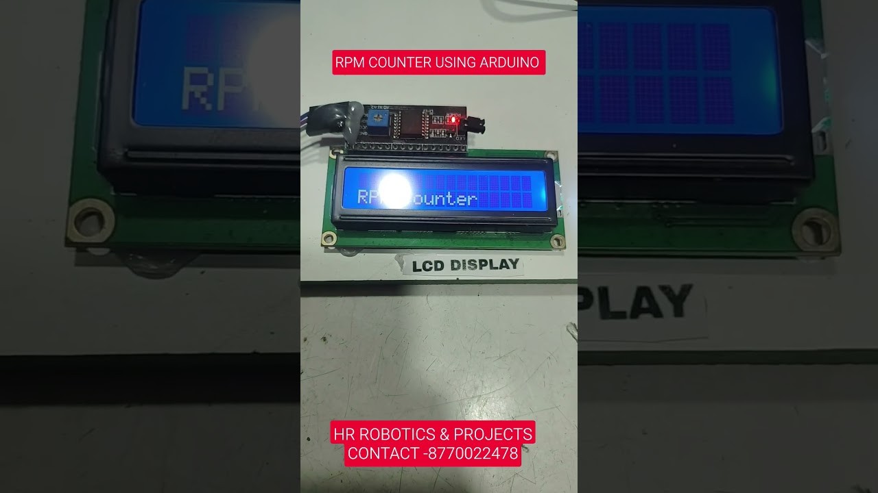 Figure 4: Working Model Setup, Scientific Diagram & Project Prototype for Optical Tachometer Rpm Counter Using Slotted Disc Model