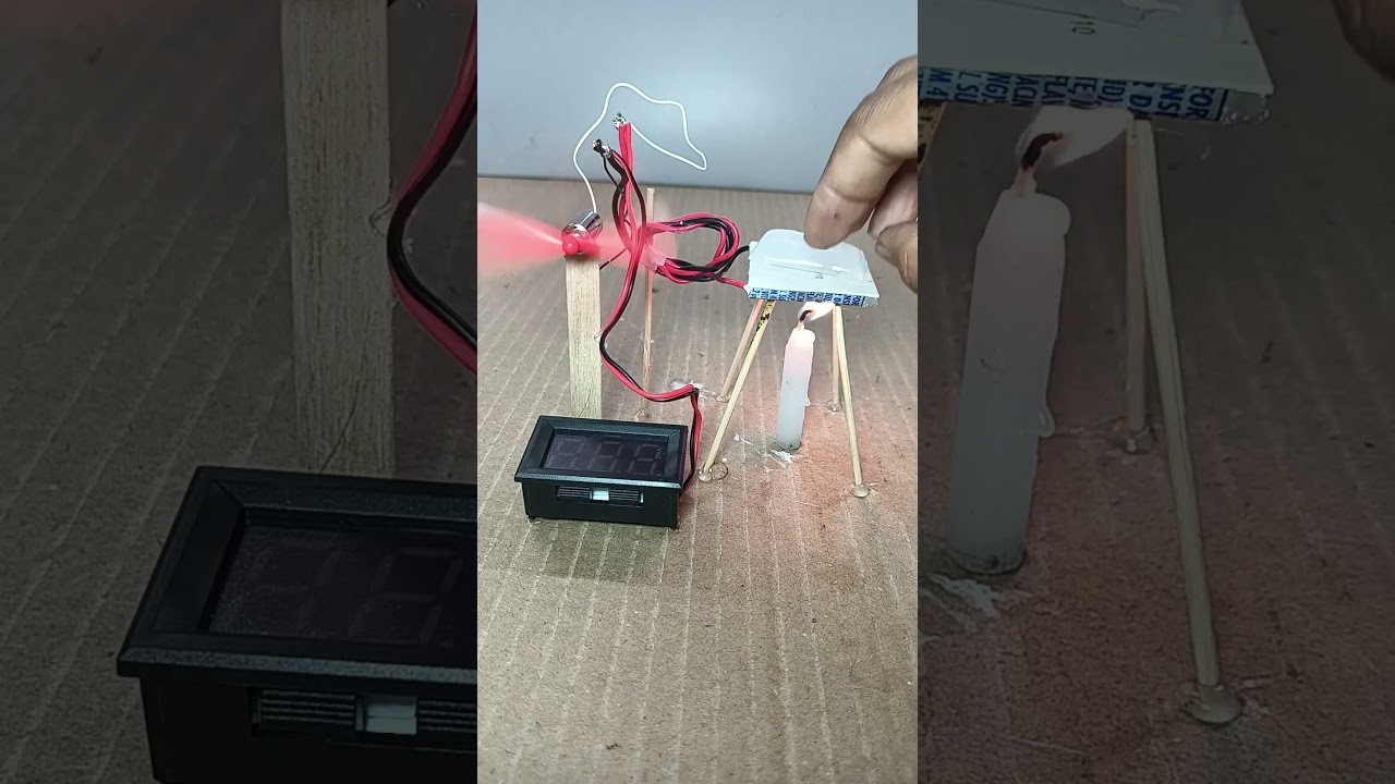 Figure 2: Working Model Setup, Scientific Diagram & Project Prototype for Peltier Module Thermoelectric Generator Working Model