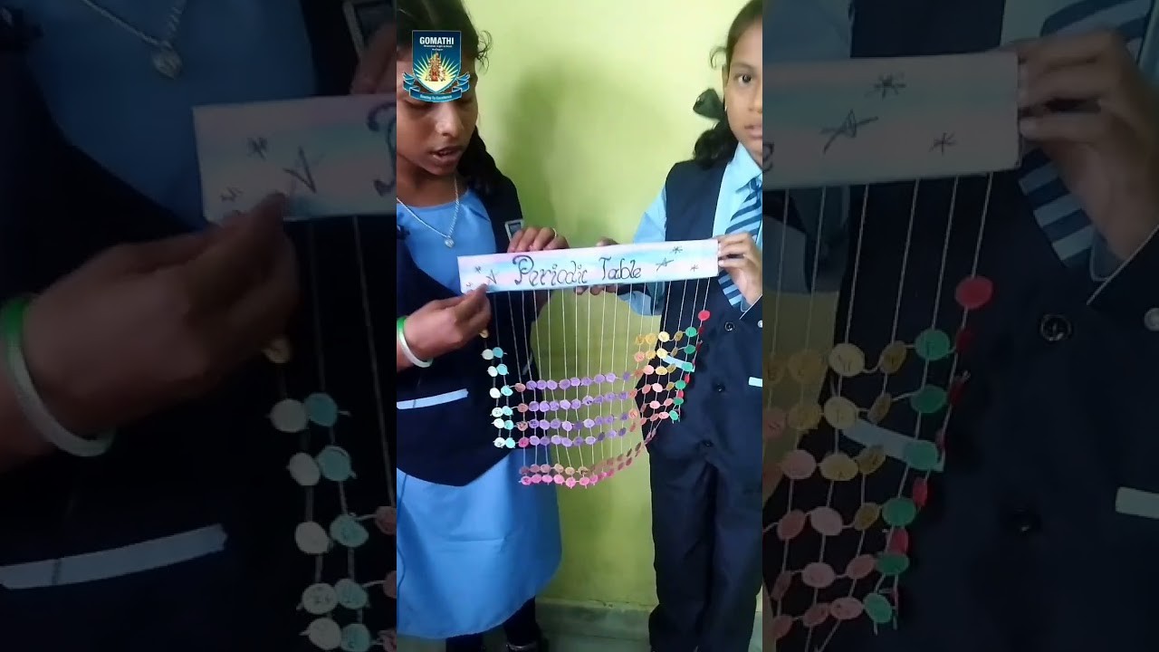 Figure 4: Working Model Setup, Scientific Diagram & Project Prototype for Periodic Table Working Model With LED Indicators