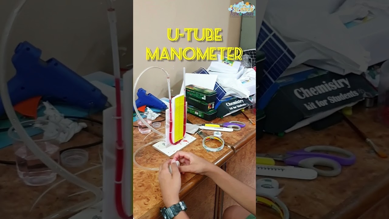 Figure 3: Working Model Setup, Scientific Diagram & Project Prototype for Pitot Static Tube Airspeed Manometer Working Model