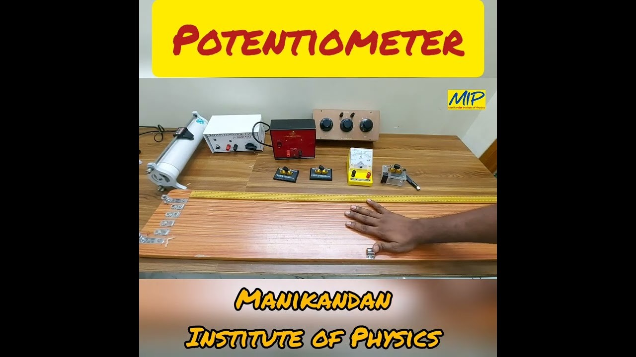 Figure 3: Working Model Setup, Scientific Diagram & Project Prototype for Potentiometer Working Model Internal Resistance Of Cell