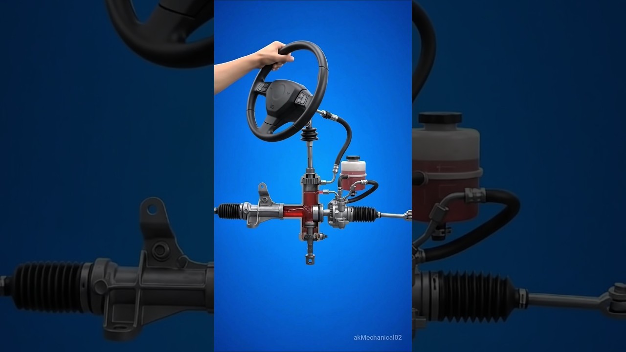Figure 3: Working Model Setup, Scientific Diagram & Project Prototype for Rack And Pinion Steering Gearbox Working Model