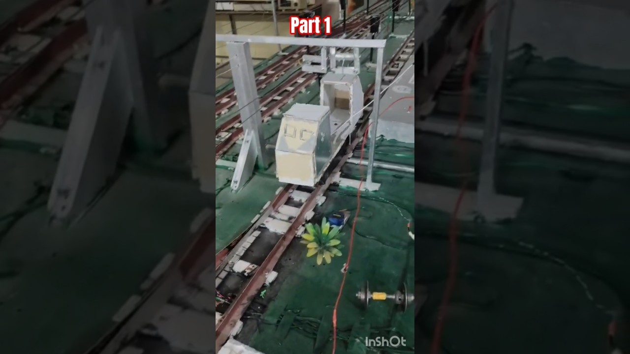 Figure 2: Working Model Setup, Scientific Diagram & Project Prototype for Railway Track Ultrasonic Flaw Detector Trolley Model